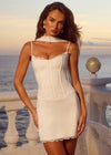 Starla Bustier Scarf Mini Dress