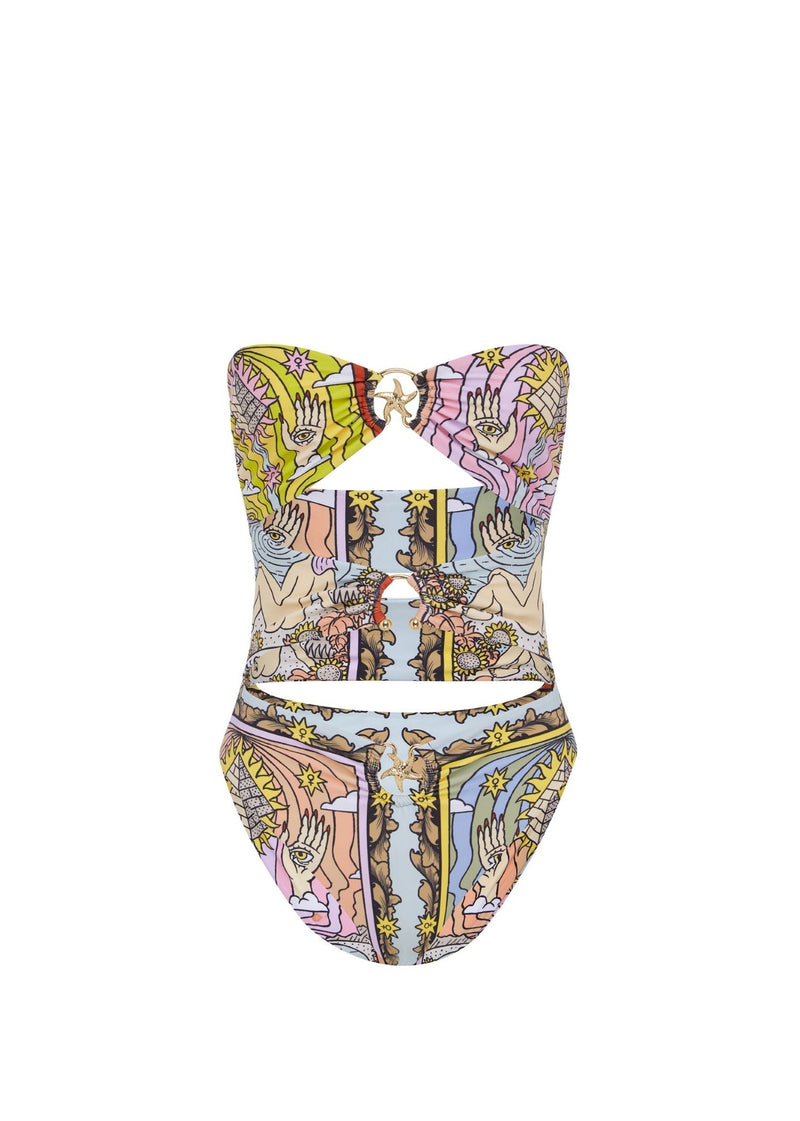 Soliel One Piece Swimsuit in Tarot