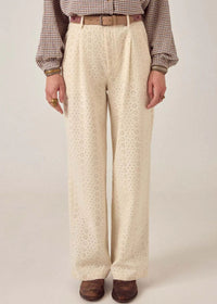 Embroidered Ciel Theodore Pant-Maison Hotel-OutDazl