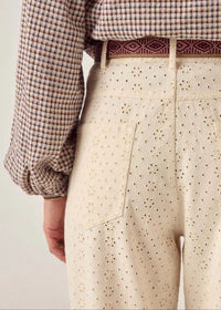 Embroidered Ciel Theodore Pant-Maison Hotel-OutDazl