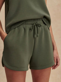 Coulter High Rise Shorts in Thyme