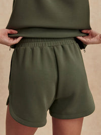 Coulter High Rise Shorts in Thyme