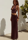 Valeria Halter Cutout Maxi Dress