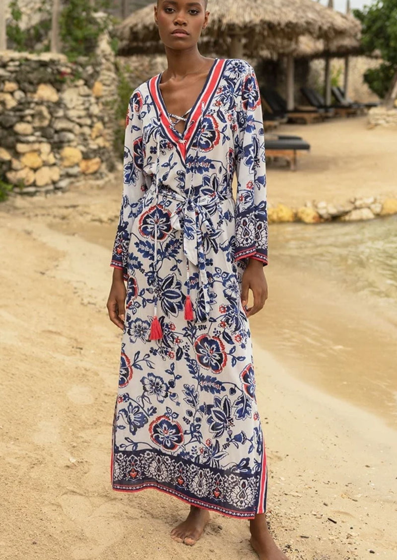 Maxi Kaftan Dress Viviana | Miss June 