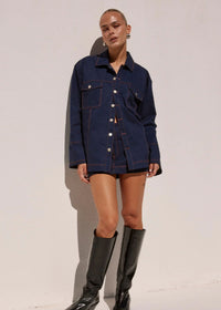 Veronica Jacket in Navy