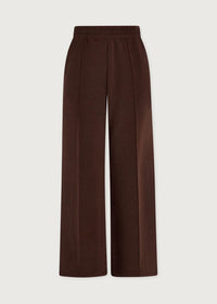 The Wide Leg Pant 28" in Coffee Bean Marl