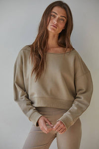 Knit Washed Pullover