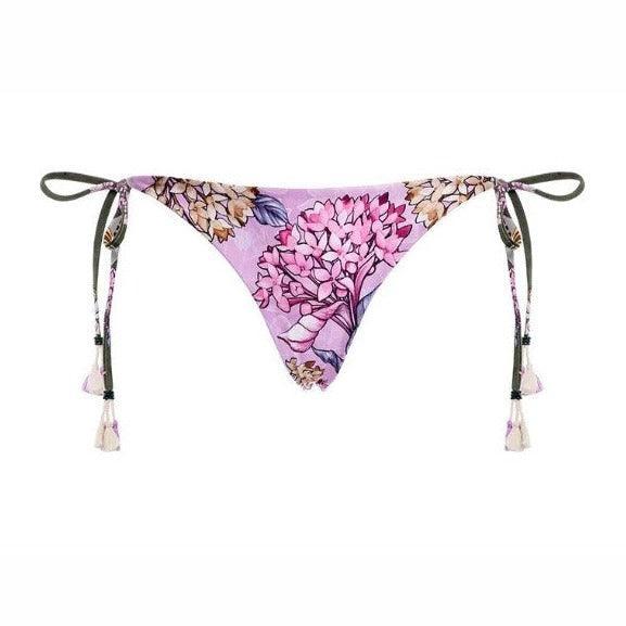 Agua Bendita - Tammy Reversable Bikini Bottom in Suki - OutDazl