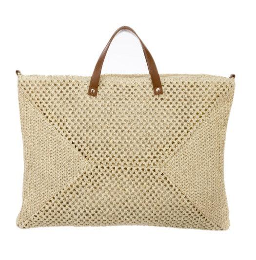 Celine raffia online bag