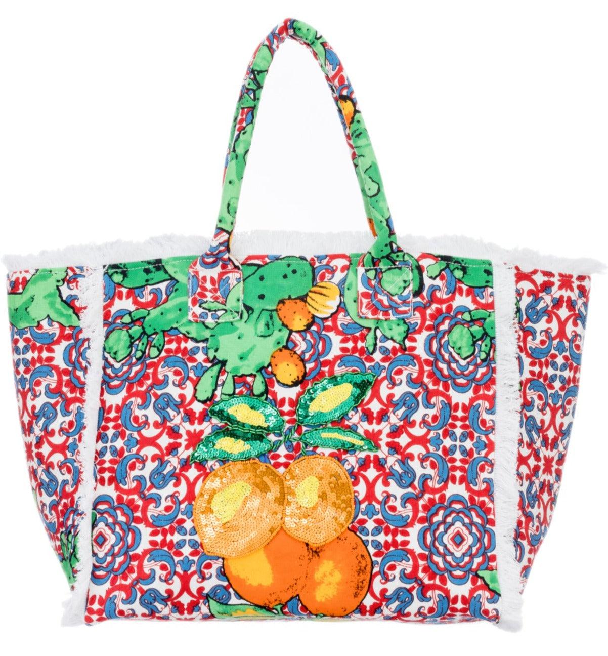 Sicily Denim Tote – OutDazl