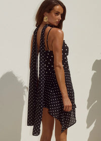 Alora Scoop Neck Mini Dress