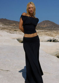 Avanni Off Shoulder Ruched Top