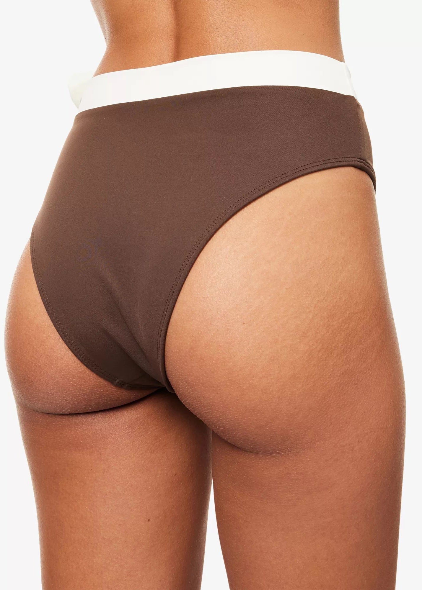 High Waist Tahiti Bikini Bottom Espresso