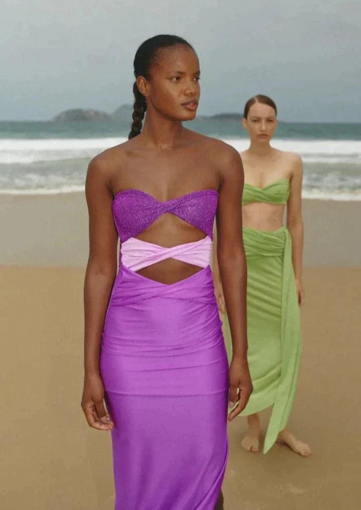 Baobab - Ola Maxi Dress Efimero - OutDazl