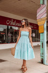 Barefoot Blonde - Bahamas Skirt / Dress in Mint Gingham - OutDazl