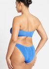 Bond Eye - Blake Bandeau Bikini Top in Tranquil Blue - OutDazl