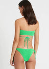 Bond Eye - Margarita Bandeau Bikini Top in Apple Eco - OutDazl