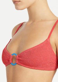 Bond Eye - Ring Lissio Crop in Guava - OutDazl