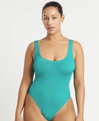 Bond Eye - The Madison One Piece in Turquoise Shimmer - OutDazl