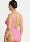 Bond Eye - The Mara One Piece Swimsuit in Pink Tiger - OutDazl