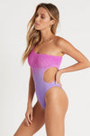 Bond Eye - The Milan Cutout One Piece Swimsuit Blossom - OutDazl