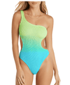 Bond Eye - The Milan Cutout One Piece Swimsuit Poolside - OutDazl
