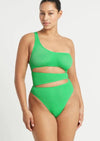Bond Eye - The Rico One Piece Swimsuit in Apple Eco - OutDazl