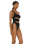 Bond Eye - The Rico One Piece Swimsuit in Black - OutDazl