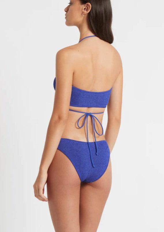 Bond Eye - The Sign Bikini Brief in Lapis Shimmer - OutDazl