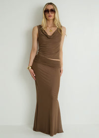 Mesh Top Jelani in Mocha