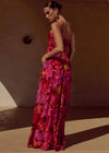 Camille Maxi Dress in Romance Print