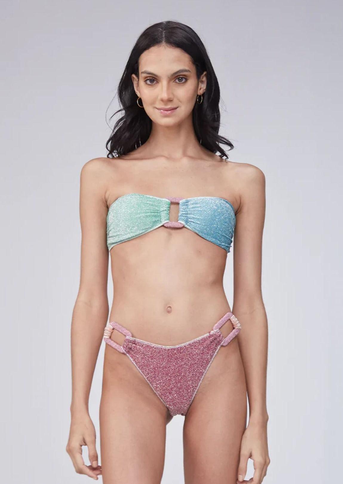 Capittana Luciana Lurex Bikini Set – OutDazl