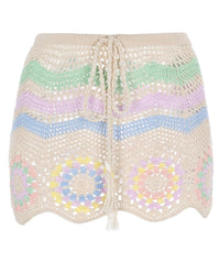 Capittana - Vivi Crochet Mini Skirt - OutDazl