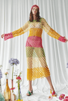CeliaB - Iver Crochet Beaded Midi Dress - OutDazl