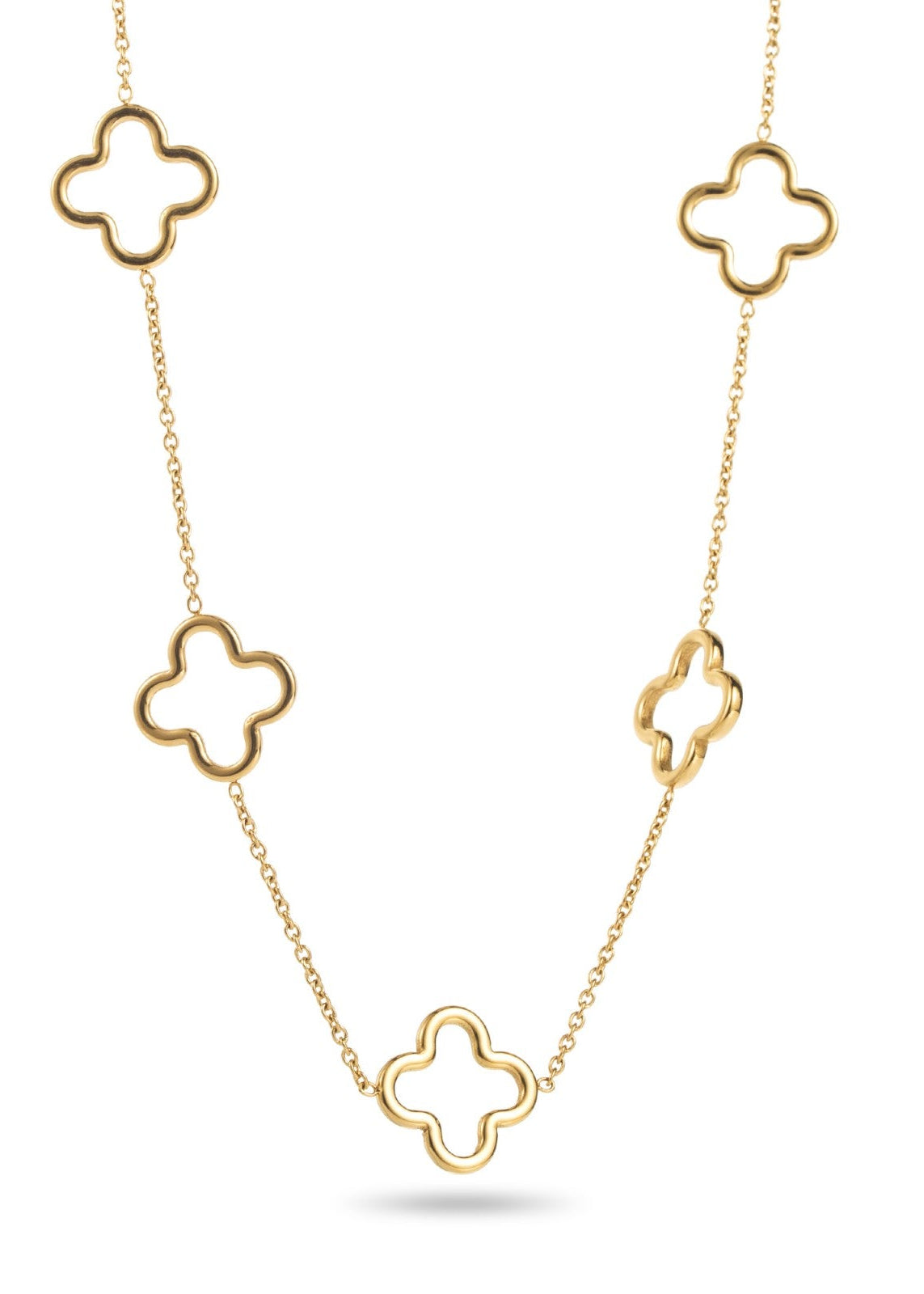 Long Clover Necklace