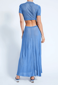 Devon Windsor - Athena Dress in Azure - OutDazl