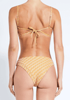 Devon Windsor - Lais Bikini Top in Moroccan Sunrise - OutDazl