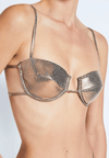 Devon Windsor - Larissa Bikini Bottom in Bronze - OutDazl