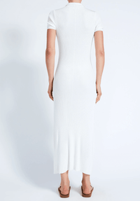 Devon Windsor - Madigan Dress in Off White - OutDazl