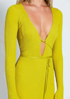 Devon Windsor - Reagan Dress in Citron - OutDazl