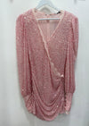 Diamond For Eden - Pink Sequin Mini Dress - OutDazl
