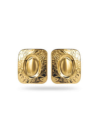 Vintage Inspired Square Earrings