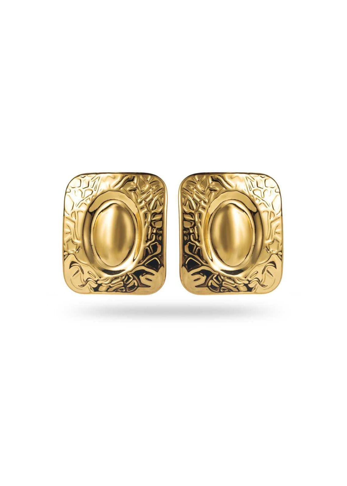 Vintage Inspired Square Earrings