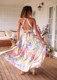 Endless Summer Maxi Dress in Bahamas Print