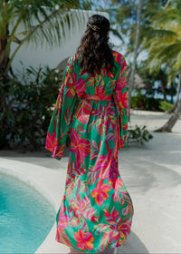 Maxi Print Silky Dress Esmee-Sundress-OutDazl