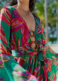 Maxi Print Silky Dress Esmee-Sundress-OutDazl