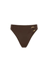 Espresso High Waisted Bikini Bottom Acapulco