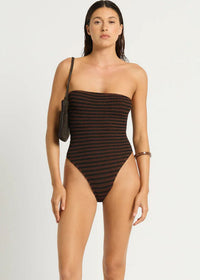 Fane Bandeau One Piece in Stripe-Bond Eye-OutDazl