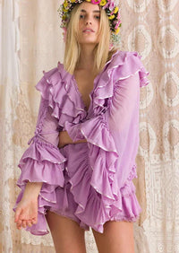FILLYBOO - Lotus Top in Pink Tulle - OutDazl