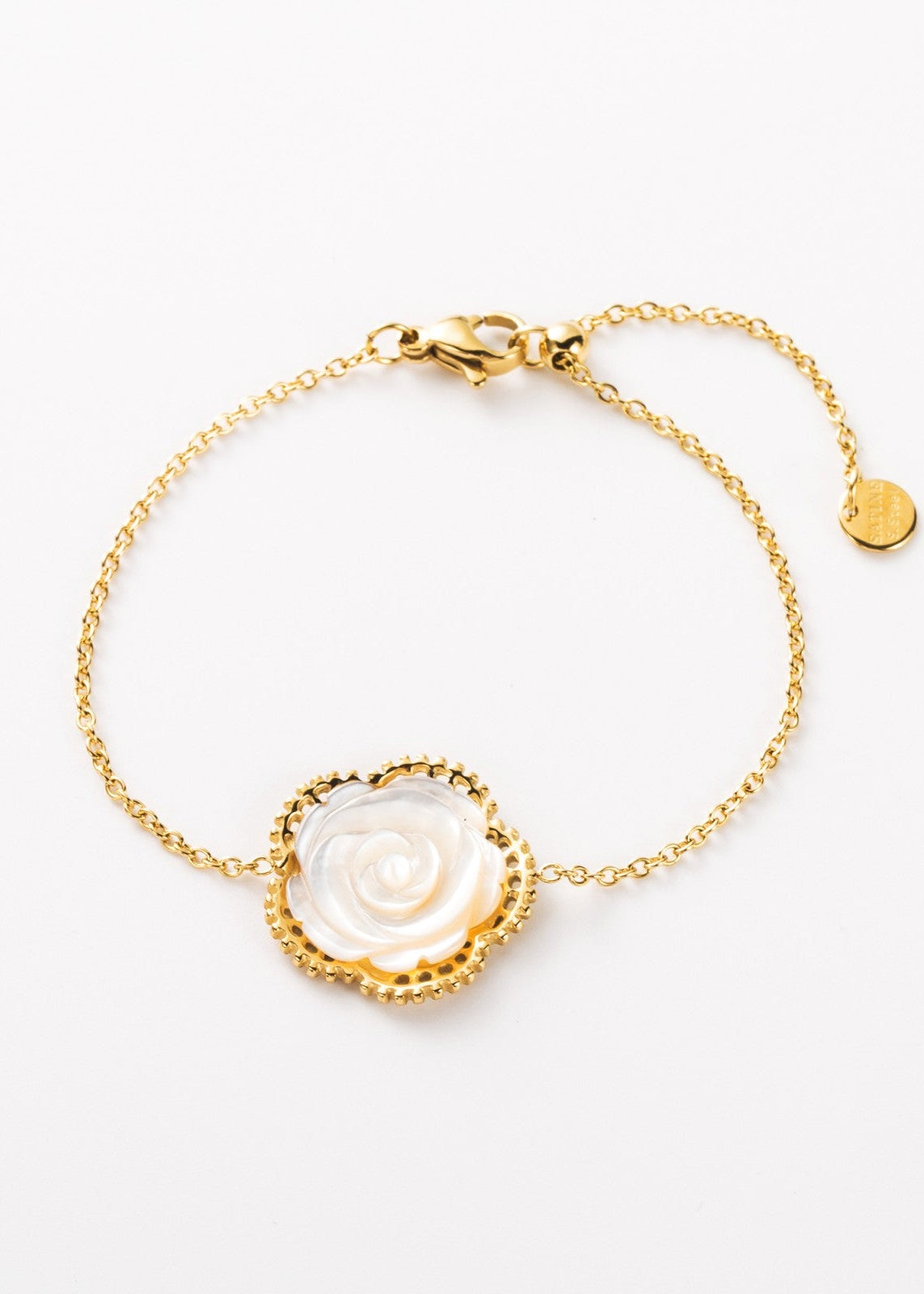 Camellia Mother of Pearl Bracelet